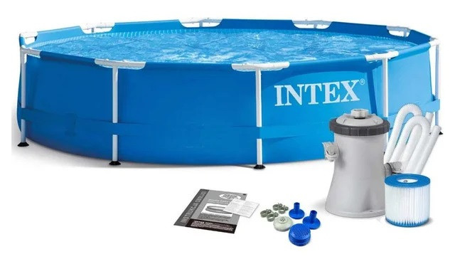 Каркасный бассейн Intex 305 x 76см с фильтр-насосом 1250 л/ч, арт. 28202 - фото 2 - id-p8040846