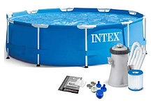 Каркасный бассейн Intex 305 x 76см с фильтр-насосом 2000 л/ч, арт. 28202
