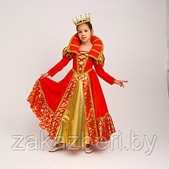 Карнавальный костюм «Королева», платье, корона, р. 40, рост 146-152 см