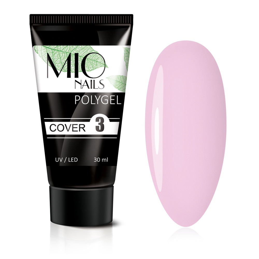 Полигель MIO Nails COVER 3,фиолетово-лиловый, 30 мл