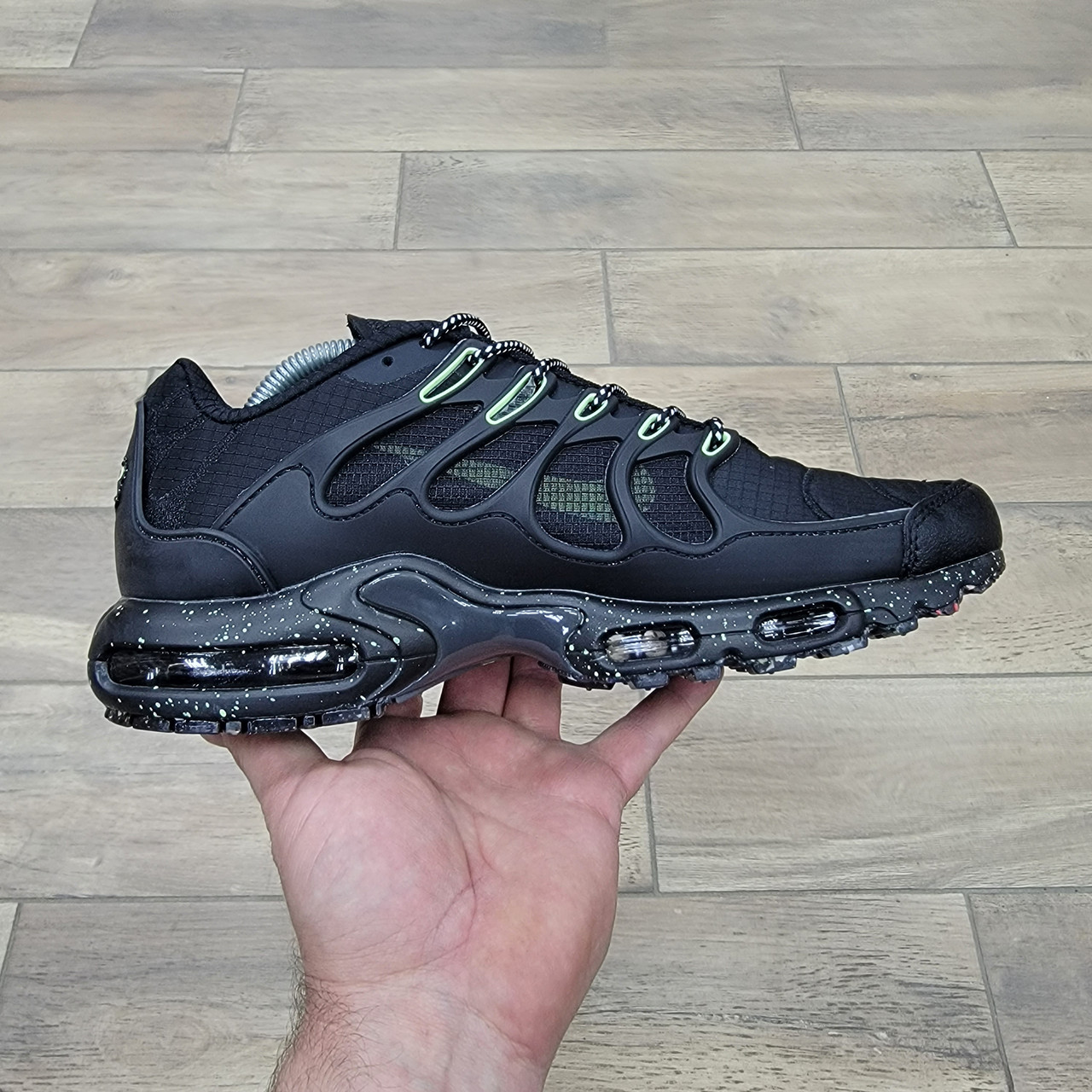 Кроссовки Nike Air Max Terrascape Plus Black Lime - фото 2 - id-p201642477