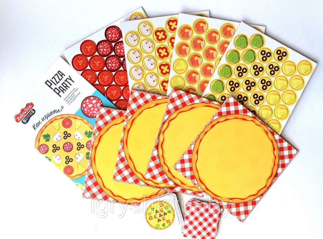 Настольная игра «Pizza Party», арт.04191 - фото 3 - id-p201642531