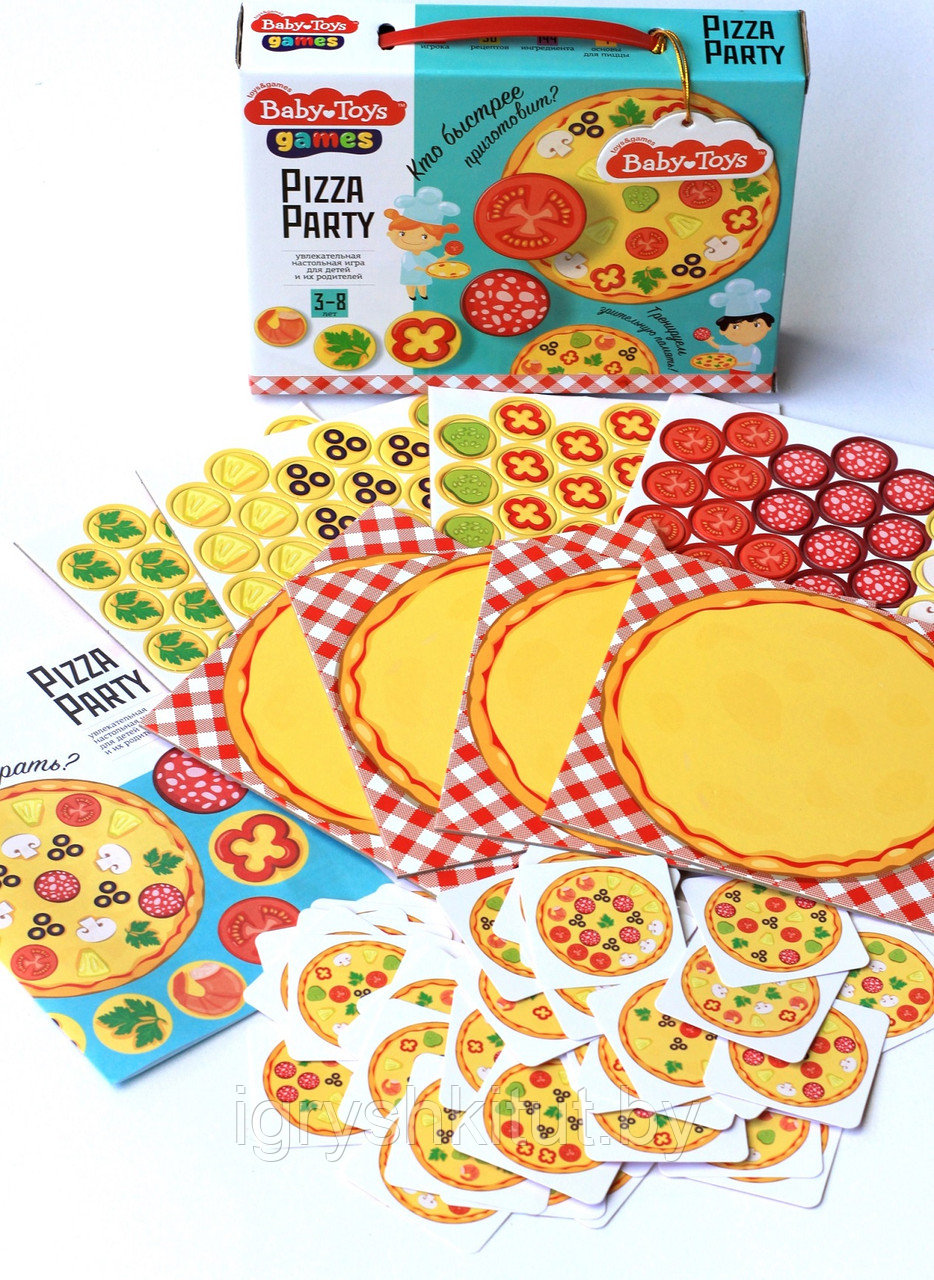 Настольная игра «Pizza Party», арт.04191 - фото 2 - id-p201642531