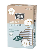 Bella cotton Ватные палочки на бумажной основе 200 шт