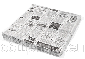 Обёрточная бумага, "Газета", 390 х 390 мм, 1000 шт.