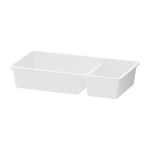 IKEA/ БИЛЛИНГЕН вставка в ящик, 33x17 см, белый - фото 1 - id-p201644575