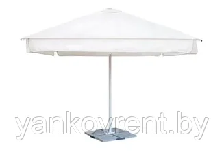 Зонт 4х4 метра белого цвета