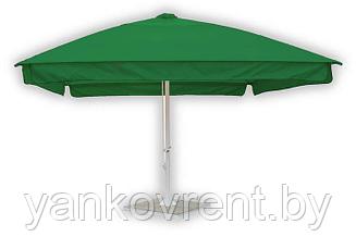 Зонт 4х4 метра зеленого цвета