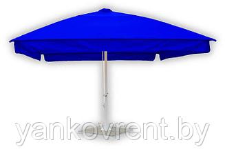 Зонт 4х4 метра синего цвета