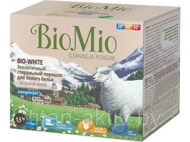 Стиральный порошок Bio Mio унив. Bio-White 1,500 г (BIOMIO)