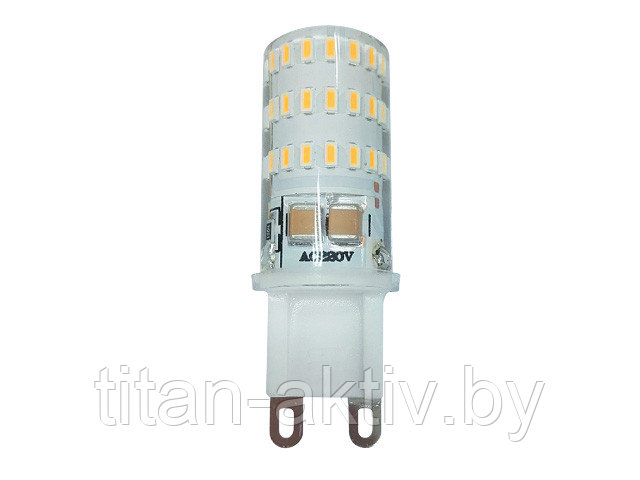 Лампа светодиодная PLED G9 5 Вт 230В 2700К JAZZWAY (25 Вт аналог лампы накал., 320Лм.) - фото 1 - id-p201645901