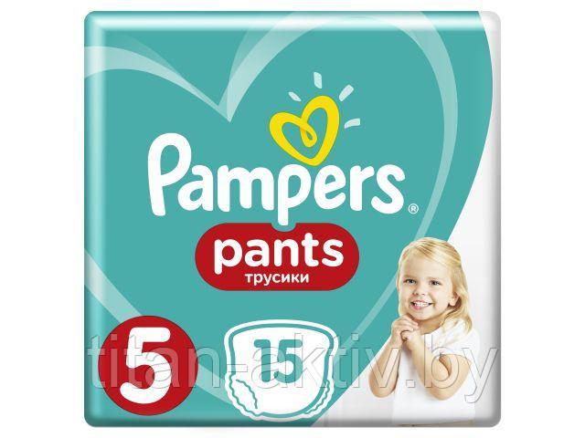 Подгузники-трусики детск. однораз. Pants Junior (12-17 кг) 15 шт. Pampers