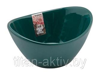 Салатник керамический, 15.3х12.5 см, серия ASIAN, зеленый, PERFECTO LINEA