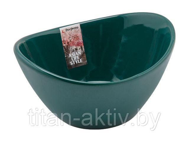 Салатник керамический, 15.3х12.5 см, серия ASIAN, зеленый, PERFECTO LINEA - фото 1 - id-p201645070