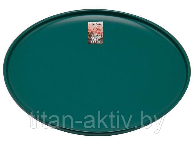 Тарелка обеденная керамическая, 25 см, серия ASIAN, зеленая, PERFECTO LINEA - фото 1 - id-p201645524