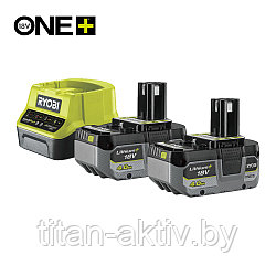 ONE + / Аккумулятор (2) с зарядным устройством RYOBI RC18120-240X