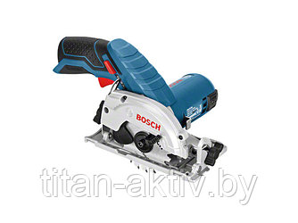 Аккум. циркулярная пила BOSCH GKS 12V-26 в кор. (10.8 В, БЕЗ АККУМУЛЯТОРА, 85х15 мм, до 27 мм)