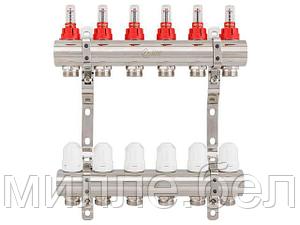 Коллекторная группа AVE777, 6 вых., AV Engineering (Для теплого пола и водоснабжения)