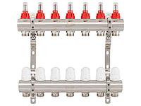 Коллекторная группа AVE777, 7 вых., AV Engineering (Для теплого пола и водоснабжения)