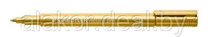 Маркер специальный STAEDTLER metallic 8323, золотой металлик, 1-2мм - фото 1 - id-p201651490