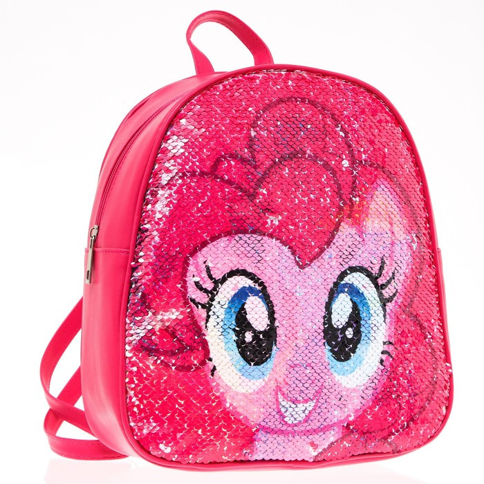 Рюкзак детский с двусторонними пайетками "Пинки Пай", My Little Pony - фото 1 - id-p201649817