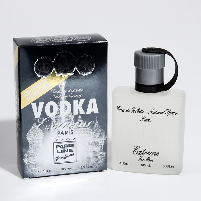 Туалетная вода мужская Vodka Extreme Intense PerfumeD, 100 мл - фото 2 - id-p176661915