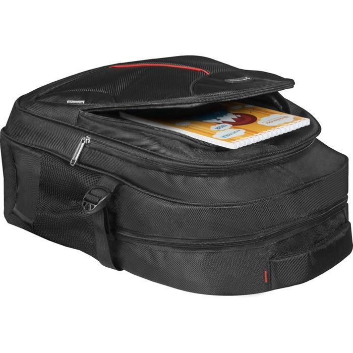Сумка-рюкзак для ноутбука, органайзер, полиэстер, Defender Carbon 15.6, чёрный, 26077 - фото 3 - id-p201649818