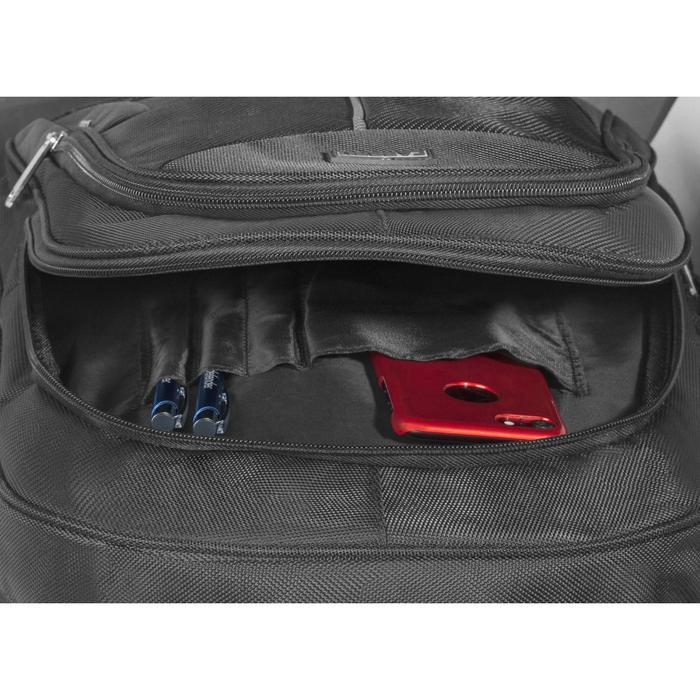 Сумка-рюкзак для ноутбука, органайзер, полиэстер, Defender Carbon 15.6, чёрный, 26077 - фото 6 - id-p201649818