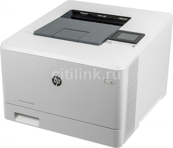 Принтер лазерный HP Color LaserJet Pro M454dw цветная печать, A4, цвет белый [w1y45a] - фото 1 - id-p200508749