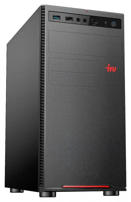 Компьютер iRU Home 310H5SE, Intel Core i5 11400, DDR4 8ГБ, 1ТБ(SSD), Intel UHD Graphics 730, Free DOS, черный - фото 1 - id-p200517797