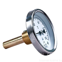 Термометр биметаллический с гильзой