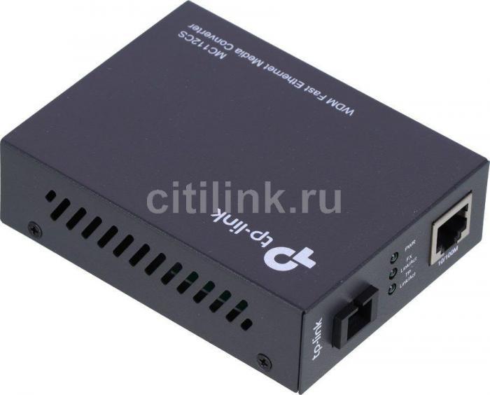 Медиаконвертер TP-Link MC112CS 10/100Mbit RJ45 SC 802.3u 10/100Base-TX 100Base-FX - фото 4 - id-p200516570