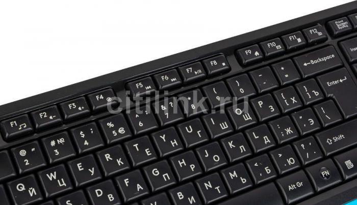 Комплект (клавиатура+мышь) A4TECH Fstyler FG1010, USB, беспроводной, черный и синий [fg1010 blue] - фото 8 - id-p200518104