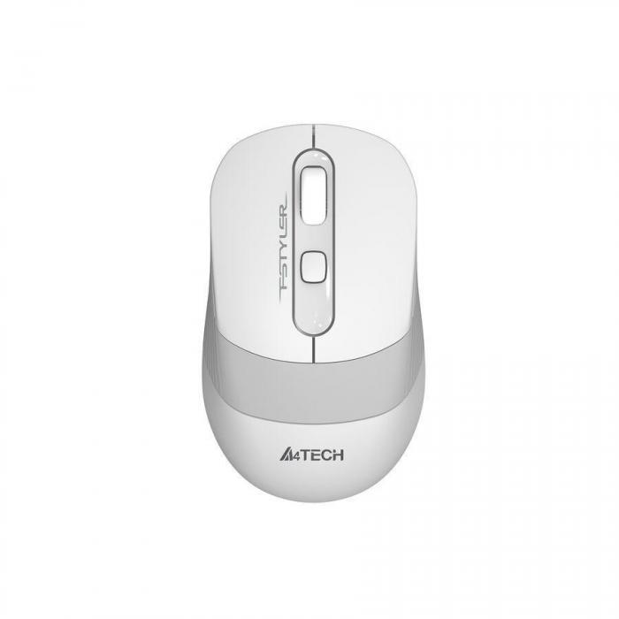 Комплект (клавиатура+мышь) A4TECH Fstyler FG1010, USB, беспроводной, белый [fg1010 white] - фото 2 - id-p200518107