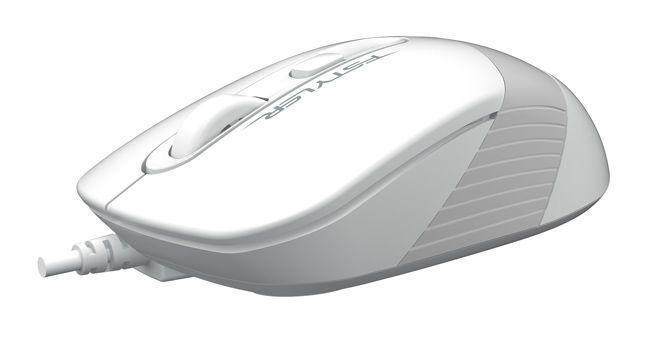 Комплект (клавиатура+мышь) A4TECH Fstyler F1010, USB, проводной, белый [f1010 white] - фото 3 - id-p200518110