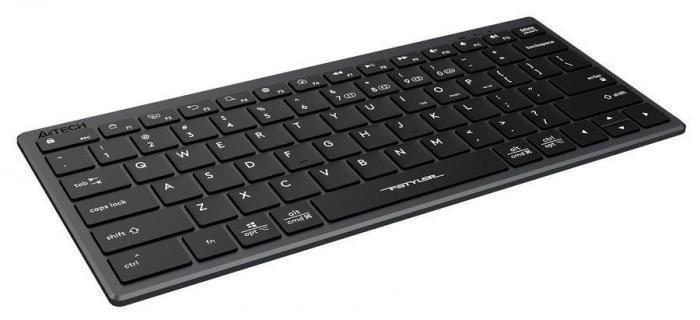 Клавиатура A4TECH Fstyler FBX51C, USB, Bluetooth/Радиоканал, серый [fbx51c grey] - фото 4 - id-p201281327
