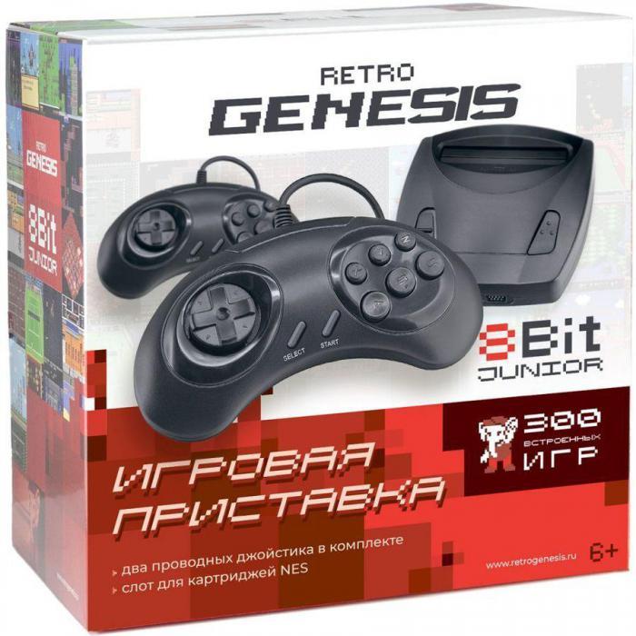 Игровая консоль RETRO GENESIS Junior +300 игр - фото 1 - id-p201281343