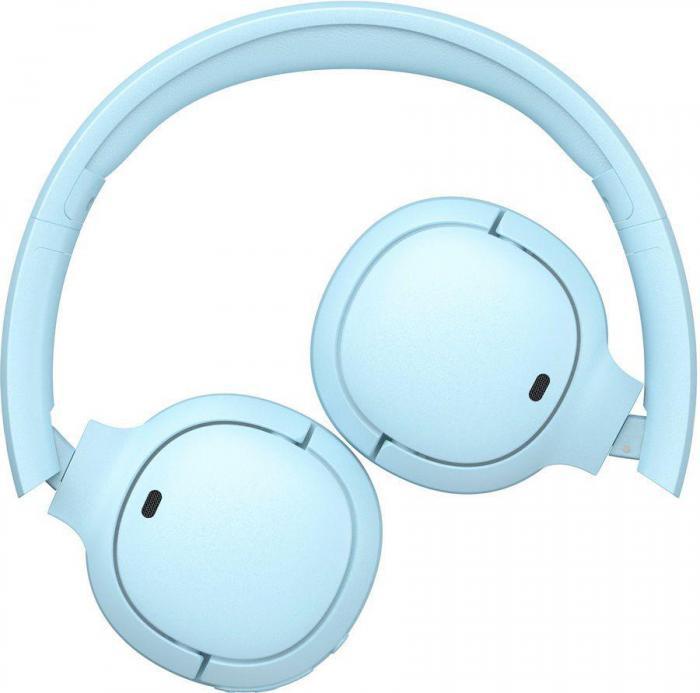 Наушники Edifier WH500, Bluetooth, накладные, синий - фото 5 - id-p200520016