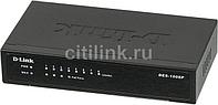 Коммутатор D-Link DES-1008P/C1A, неуправляемый