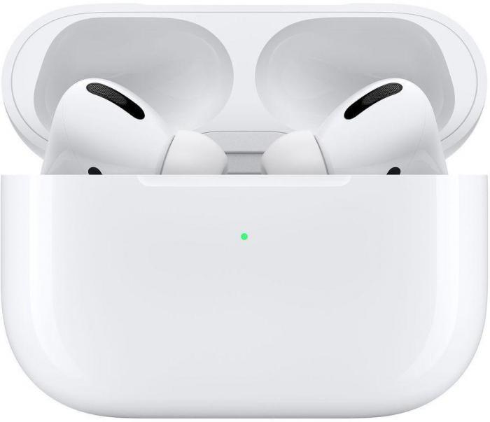 Гарнитура Apple AirPods Pro Magsafe A2083,A2084,A2190, Bluetooth, внутриканальные, белый [mlwk3am/a]
