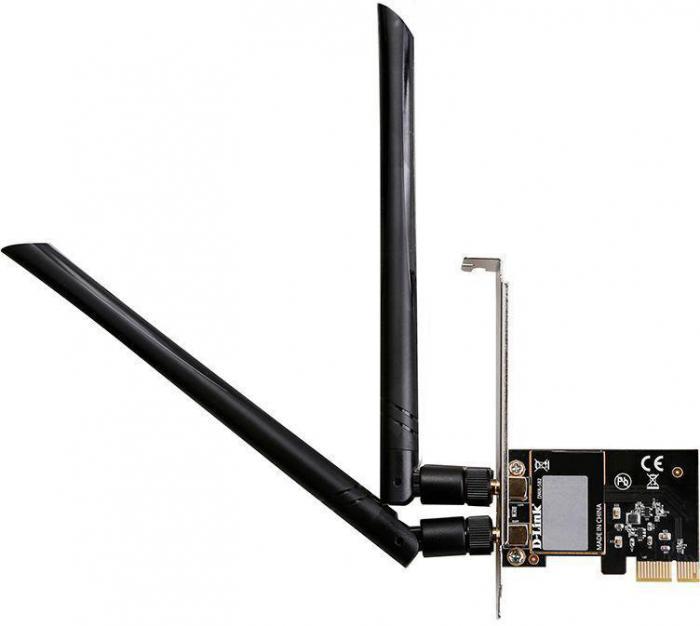 Сетевой адаптер Wi-Fi D-Link DWA-582 (OEM) PCI Express - фото 1 - id-p200512674