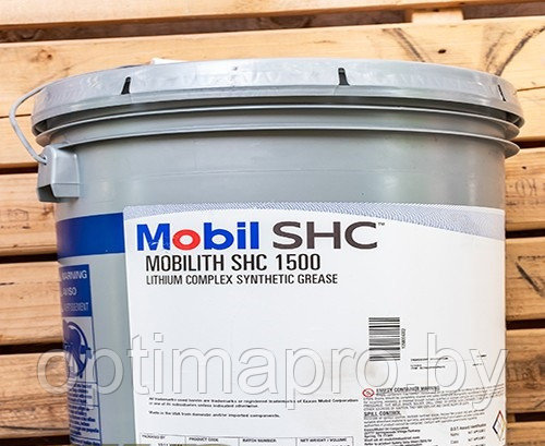 Mobilith SHC 1500 пластичная синтетическая смазка, 16кг