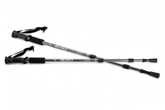 Палки телескопические для скандинавской ходьбы «НОРДИК СТАЙЛ» (Walking sticks), Bradex SF 0076