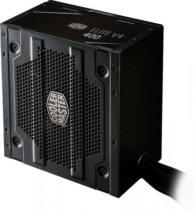 Блок питания Cooler Master Elite V4, 400Вт, 120мм, черный, retail [mpe-4001-acabn-eu] - фото 2 - id-p200521959