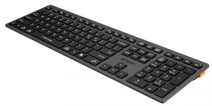 Клавиатура A4TECH Fstyler FBX50C, USB, Bluetooth/Радиоканал, серый [fbx50c grey] - фото 4 - id-p200518450