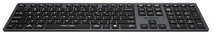 Клавиатура A4TECH Fstyler FBX50C, USB, Bluetooth/Радиоканал, серый [fbx50c grey] - фото 6 - id-p200518450
