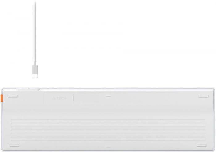 Клавиатура A4TECH Fstyler FBX50C, USB, Bluetooth/Радиоканал, белый [fbx50c white] - фото 5 - id-p200518451