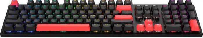 Клавиатура A4TECH Bloody S510R, USB, черный [s510r usb fire black/blms red] - фото 7 - id-p200518459