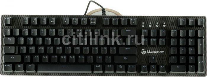 Клавиатура A4TECH Bloody B810RC Punk, USB, желтый + черный [b810rc ( punk yellow )] - фото 4 - id-p200518471