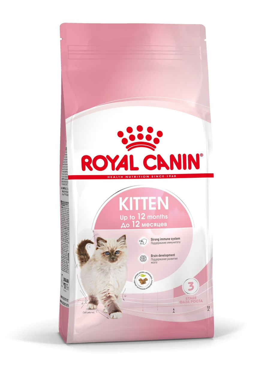 "Royal Canin" Kitten сухой корм для котят до 12 месяцев 300г